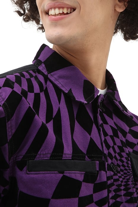 P.A.M SPIRAL CHECKER CHORE JACKET PERKS & MINI CROWN JEWEL 4