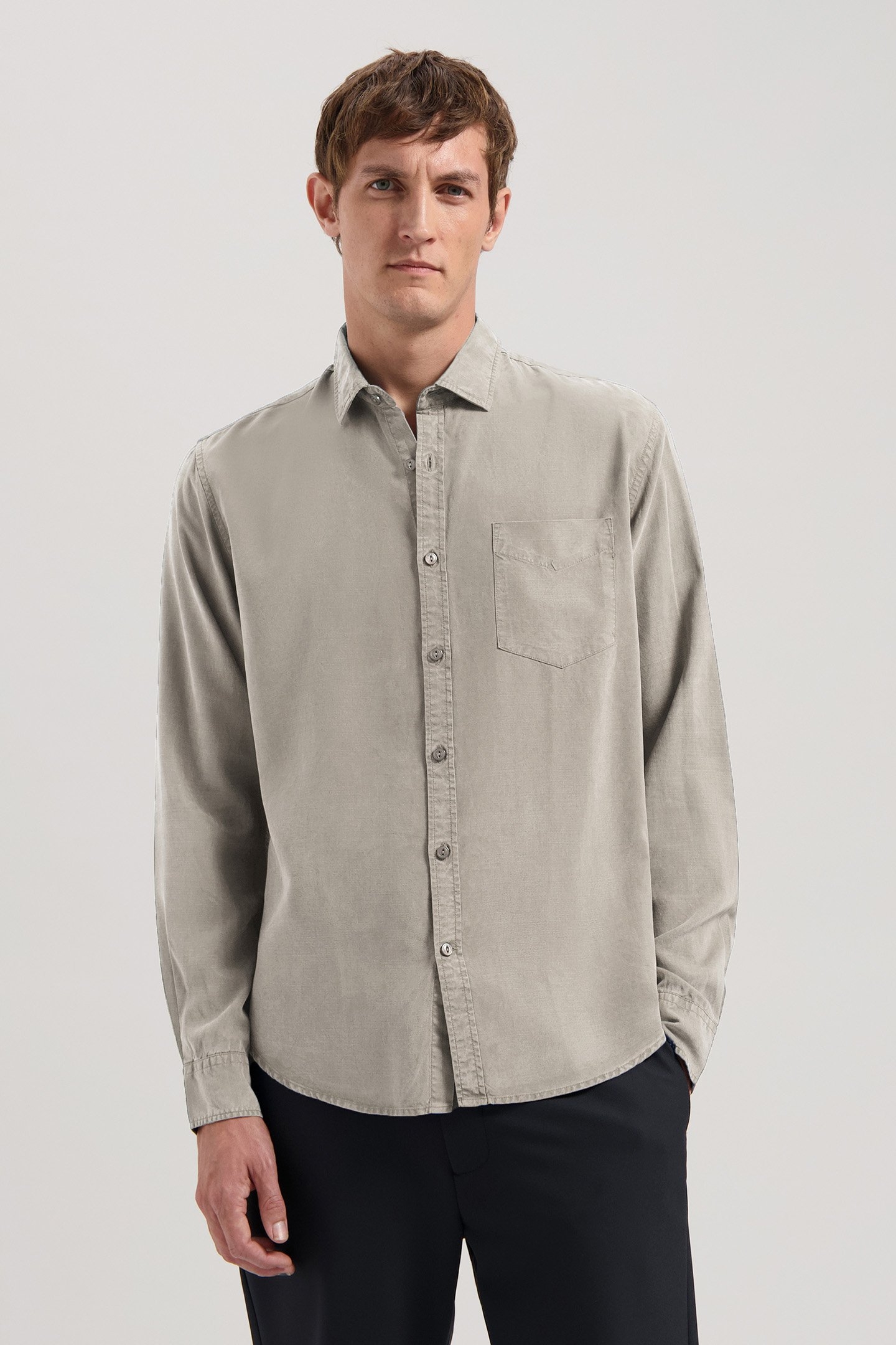 DS_LAMONT SHIRT ELEPHANT SKIN 1