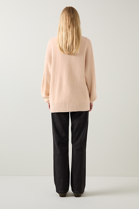 FRANCES RIB CARDIGAN CAMEL 3