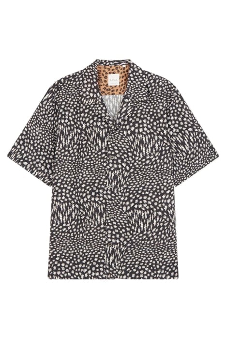 GENTS S/S TAILORED SHIRT BLACK 1