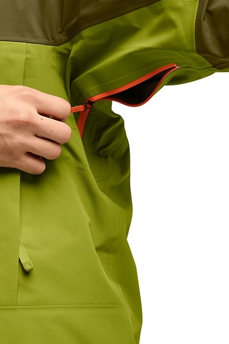 CAPS RIDGE MOBI FLEX TECH 3L WATERPROOF JACKET DARK OLIVE/GU 6