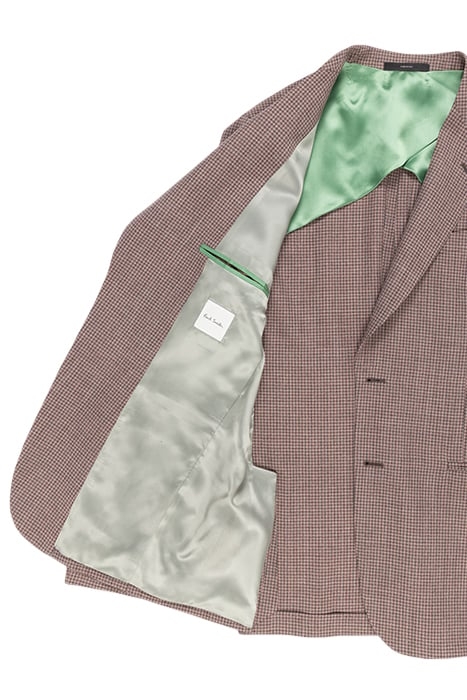 MENS 2BTN JACKET BRICK RED 2