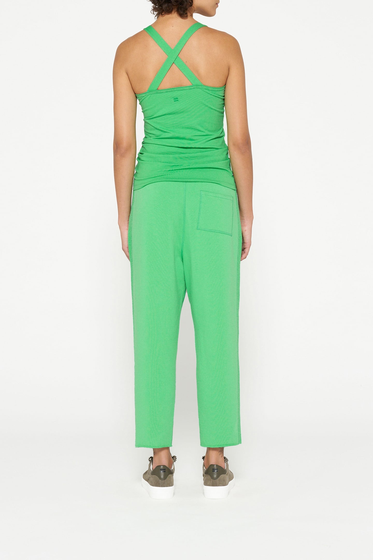 SIDE PANEL JOGGER APPLE GREEN 3