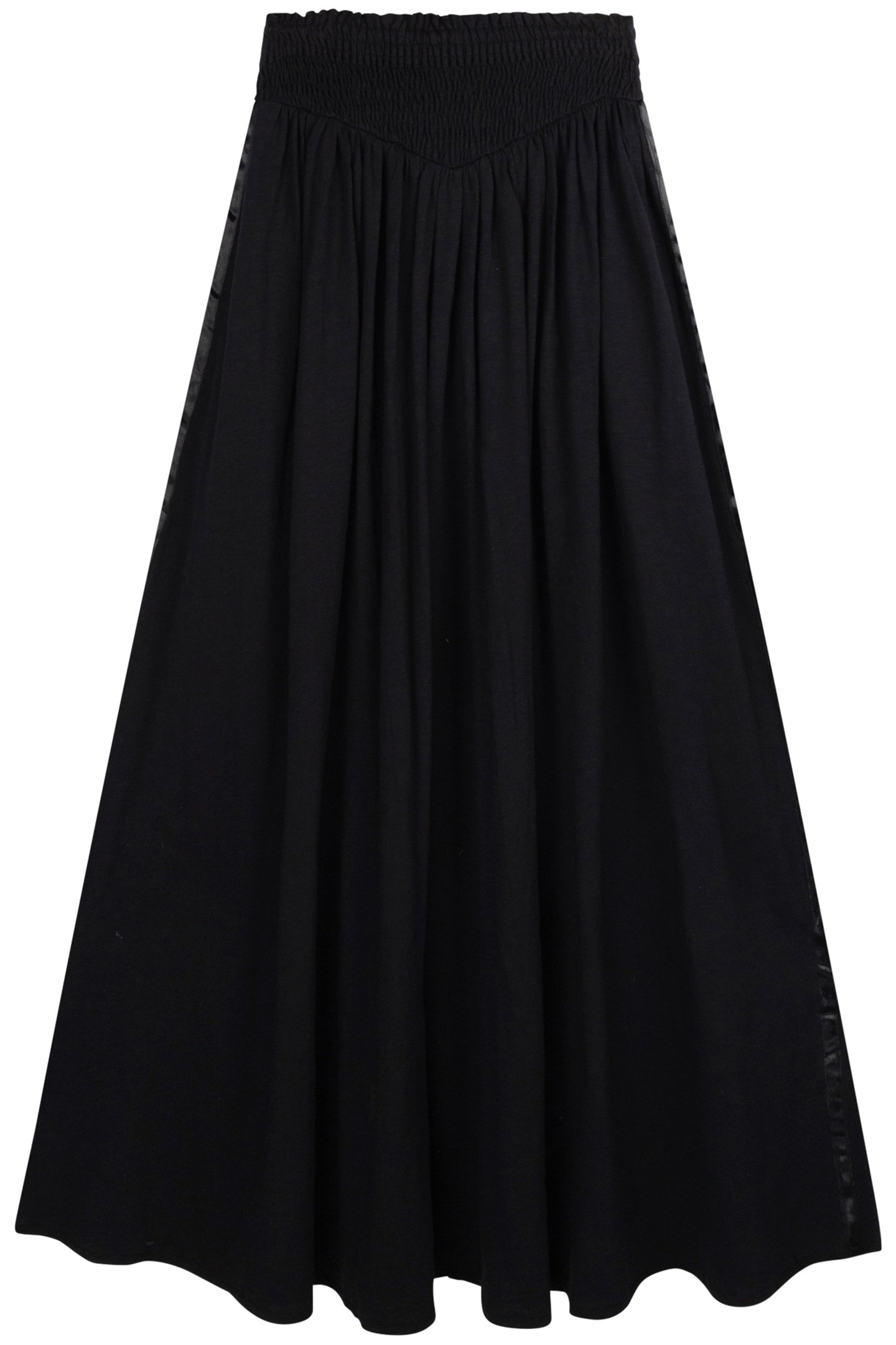 SMOCK SKIRT BLACK 4