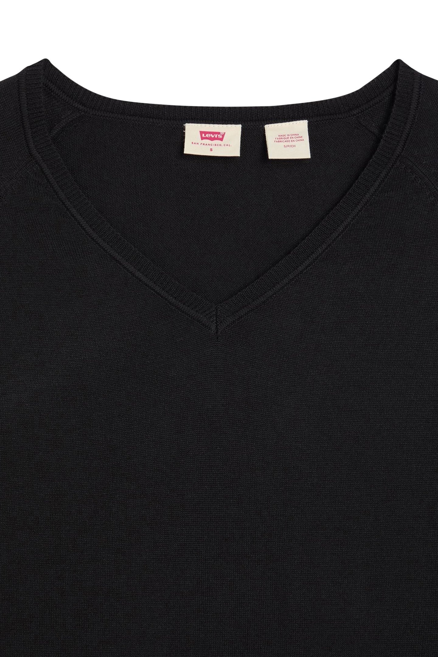 PETAL VNECK SWEATER CAVIAR TRIBLEND 7