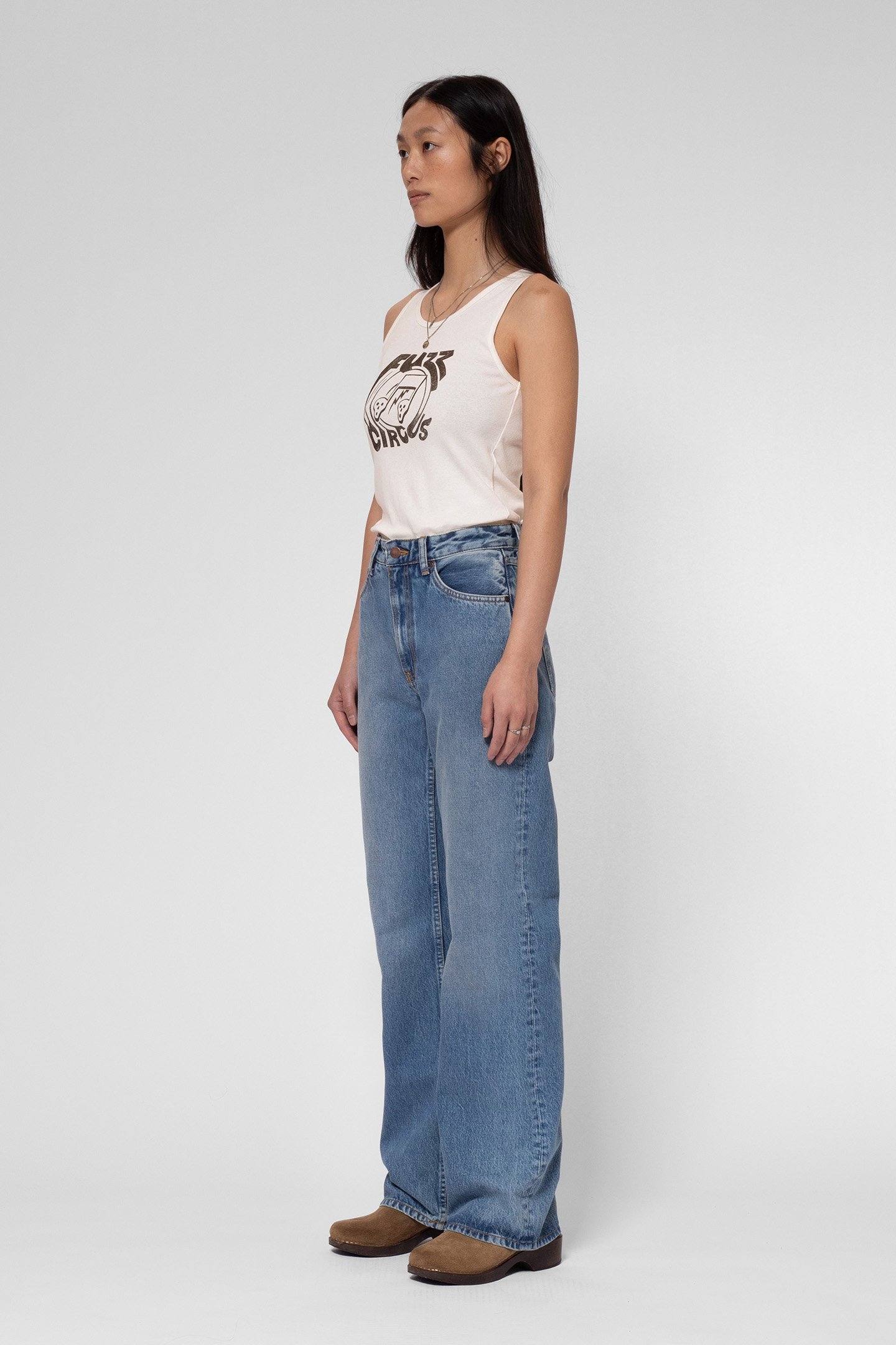 ELSIE FUZZ CIRCUS TANK TOP OFFWHITE 3