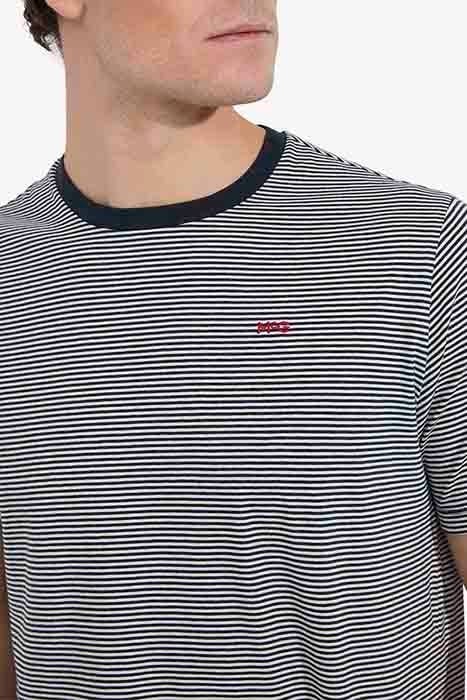 STRIPE T-SHIRT NAVY 6