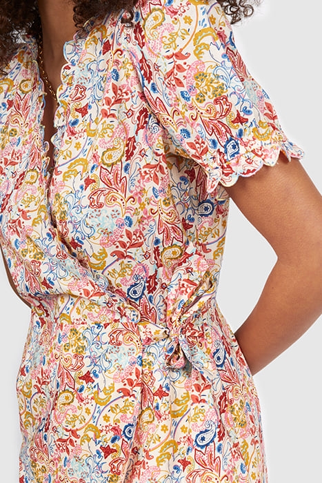 WRAP DRESS WITH SEASIDE PAISLEY PRINT 5