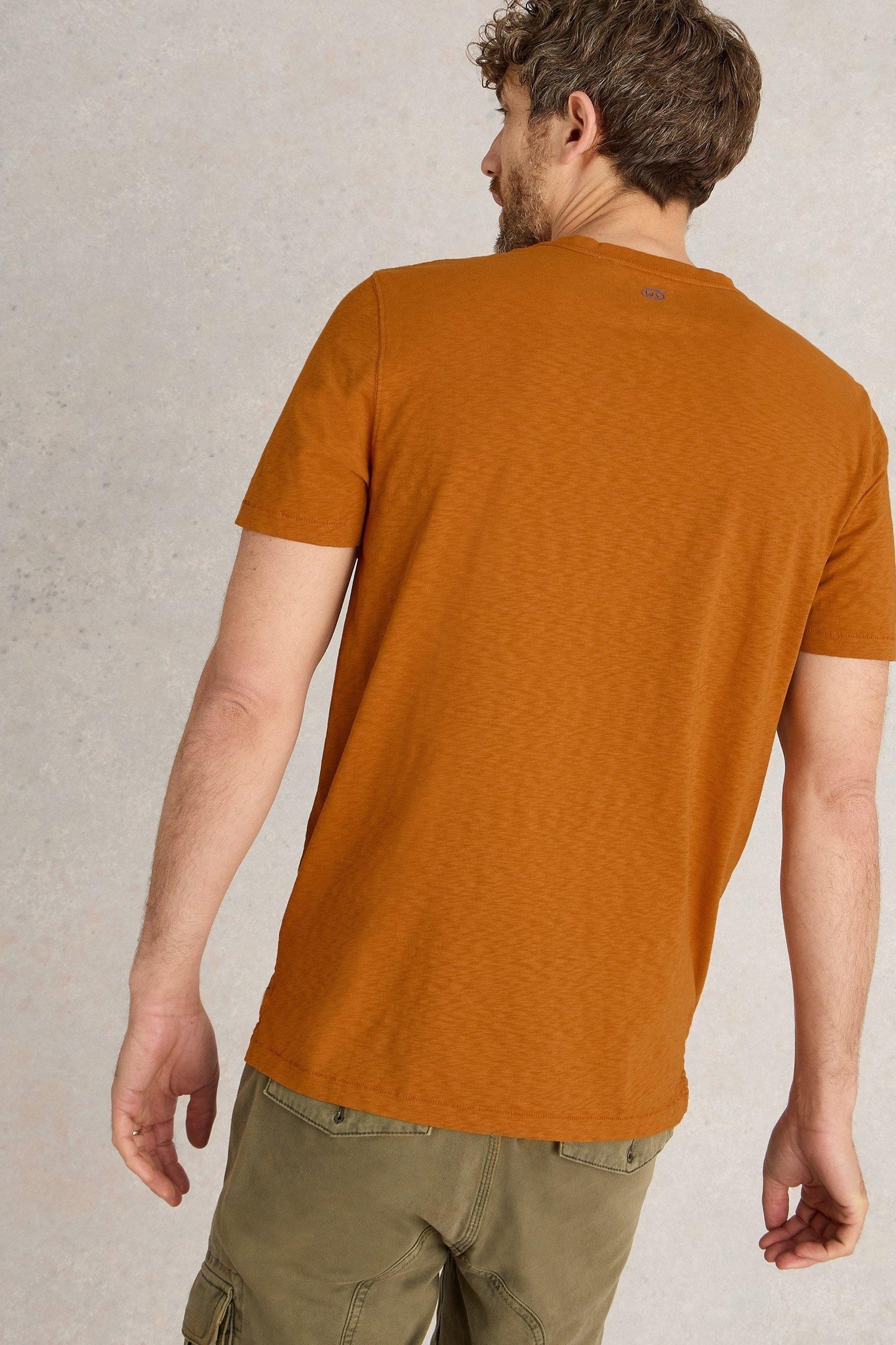 ABERSOCH SHORT SLEEVE TEE ORANGE 2