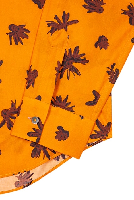 MENS S/C TAILORED FIT SHIRT ORANGE 4