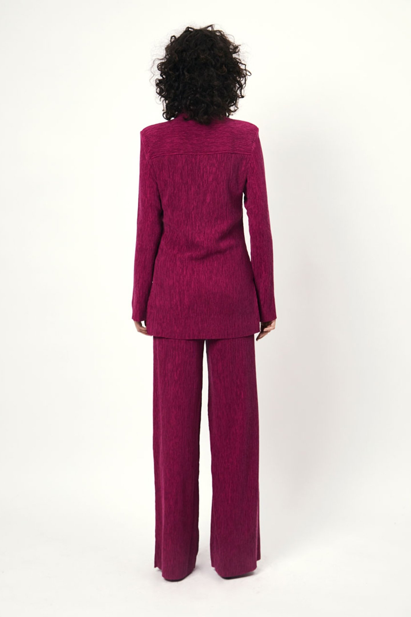 CANDICE PLISSÉ SHIRT MULBERRY 3