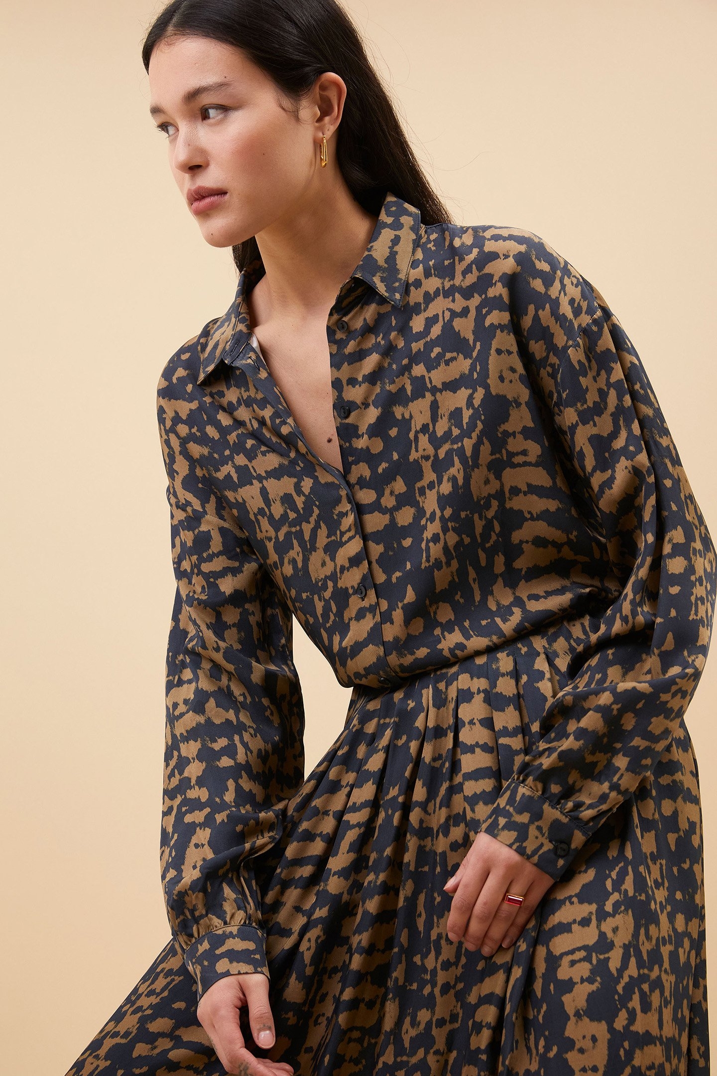 LYKKE PAINTING BLOUSE PAINTING PRINT 4