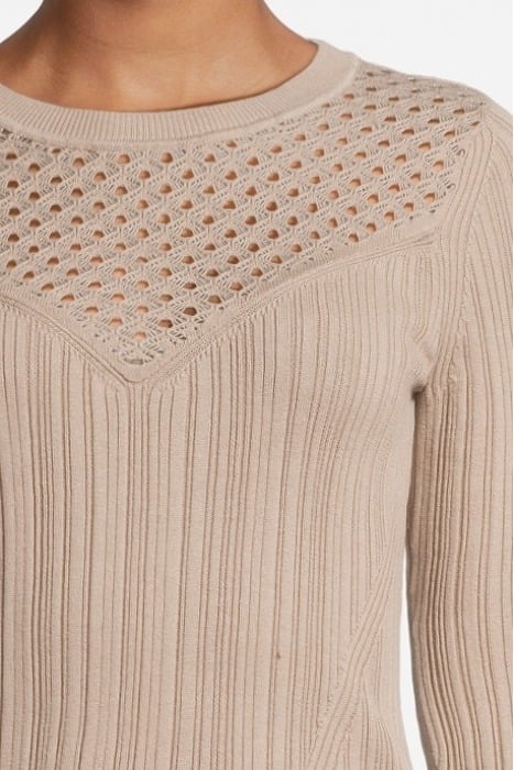 MARIE RN LS TOP SWTR SUMMER CLAY 4