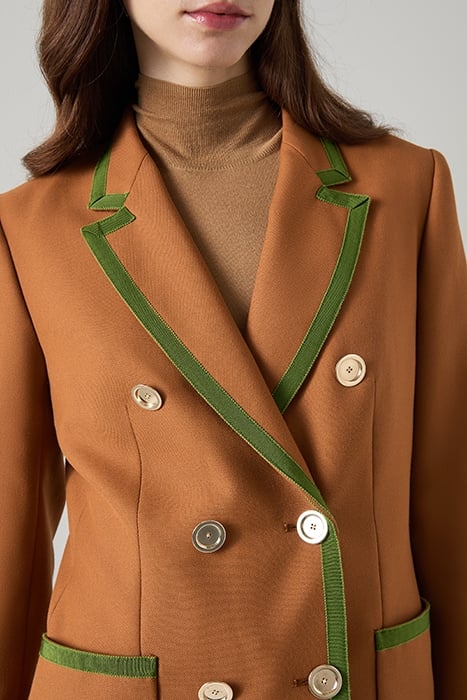 CORDELIA BLAZER BLAZER BROWN 6