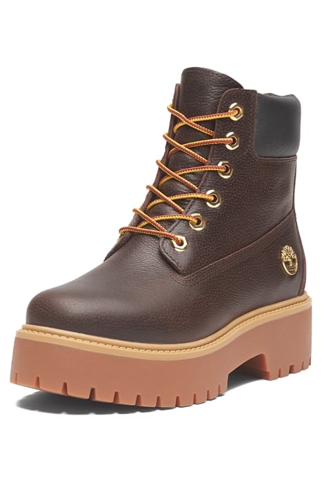 STONE STREET 6 INCH LACE UP WATERPROOF BOOT DK BROWN FULL GR 7