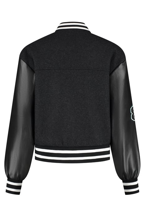 HEIDI BOMBER BLACK 2