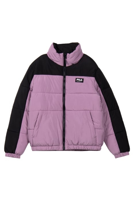 THALWENDEN BLOCKED PUFF JACKET VALERIAN-BLACK 1