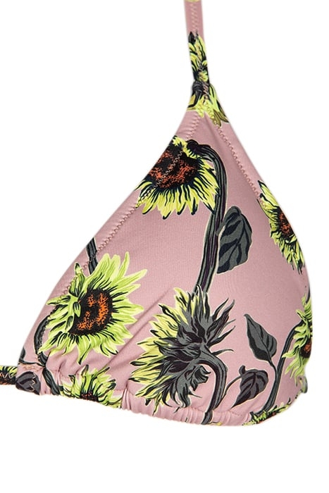 WOMEN BIKINI TRIANGLE TIE PINK 3