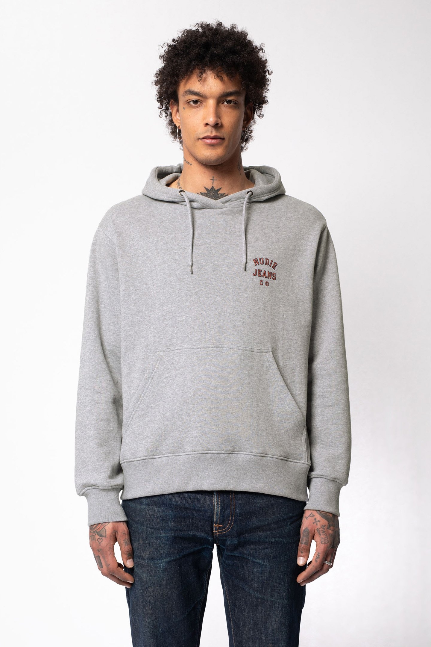 FRANKE LOGO HOODIE GREYMALANGE 1