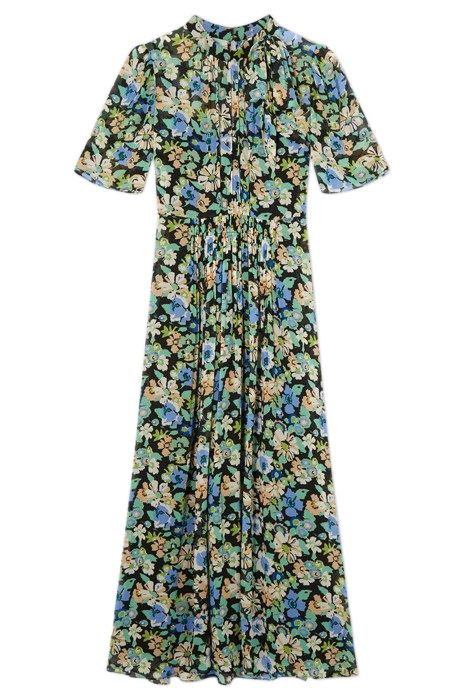 THELMA TIERED MIDI DRESS MULTICOLOR 3