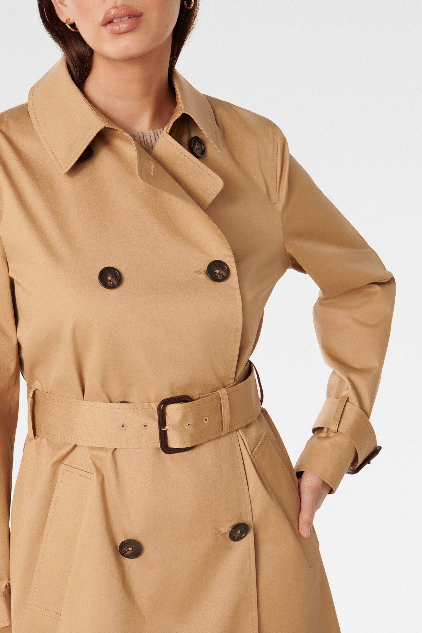 JACINTA CLASSIC TRENCH COAT CAMEL 6