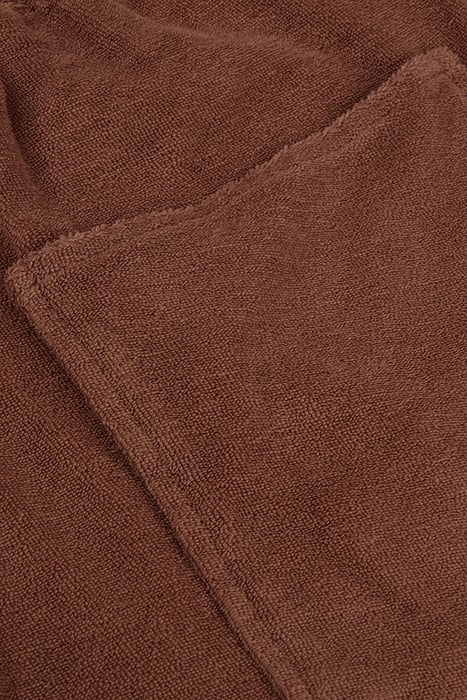 TOWELLING SHORTS BROWN 4