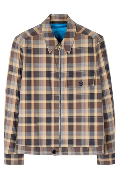 GENTS ZIP FRONT JACKET VERY DARK NAVY 4