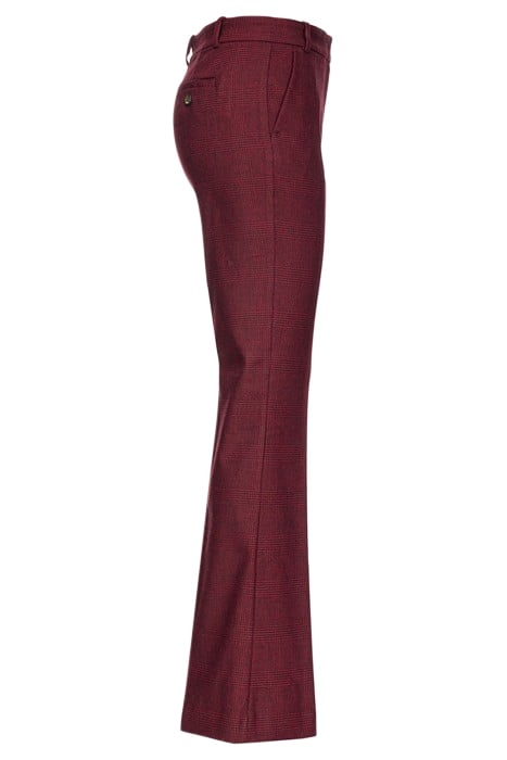 POKEMON TROUSERS BURGUNDY/BLACK 5