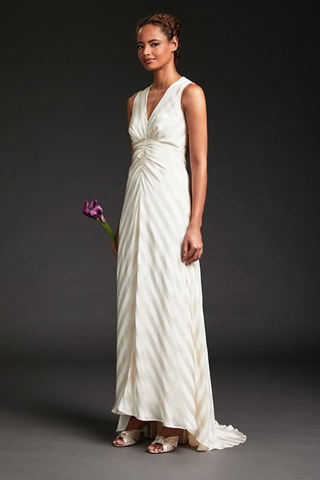 COLETTE CREAM MAXI DRESS CREAM 1