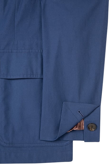 GENTS 2 BTN PATCH POCKET JACKET INDIGO 7