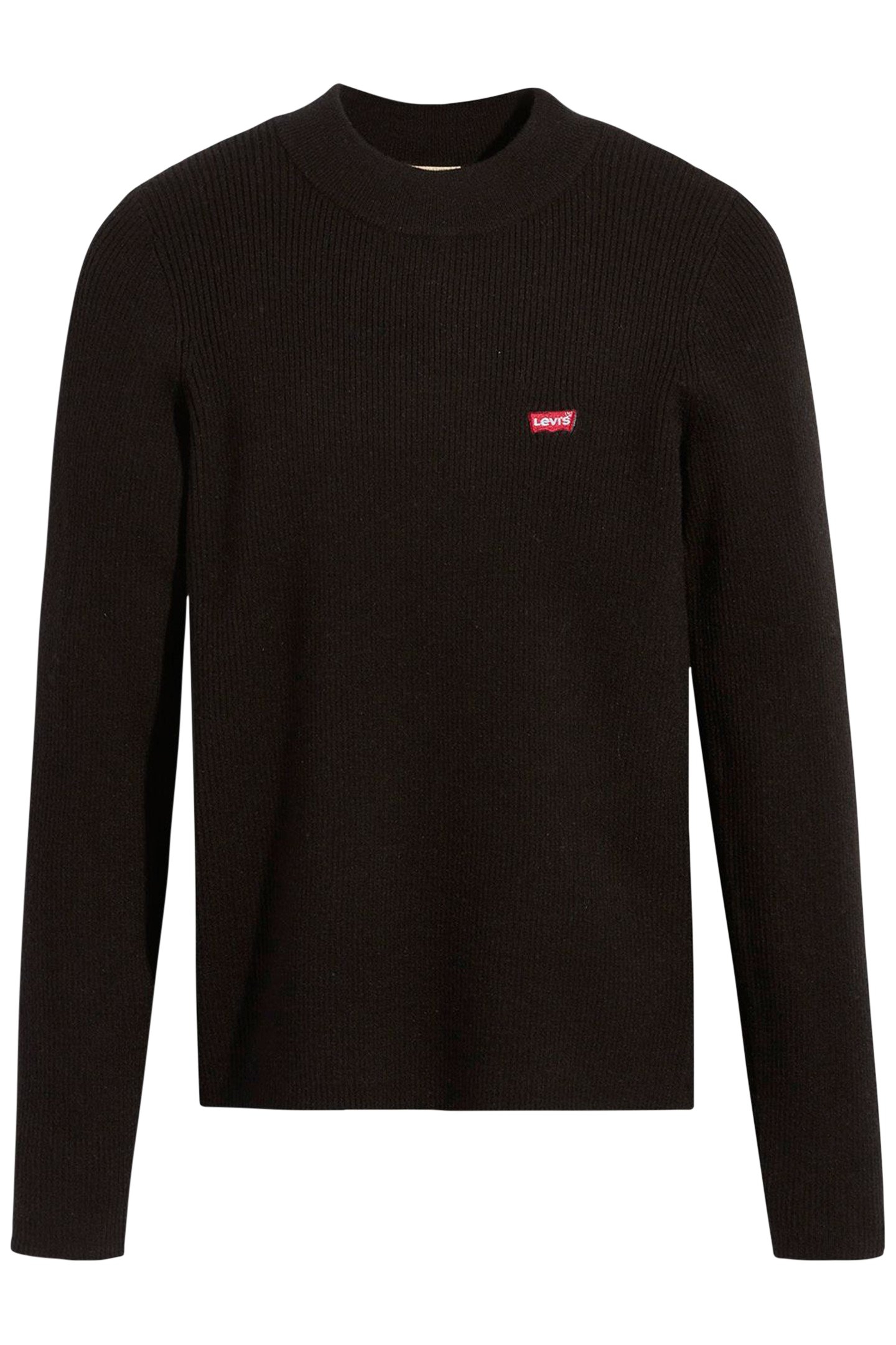 RIB CREW SWEATER CAVIAR RIB 3