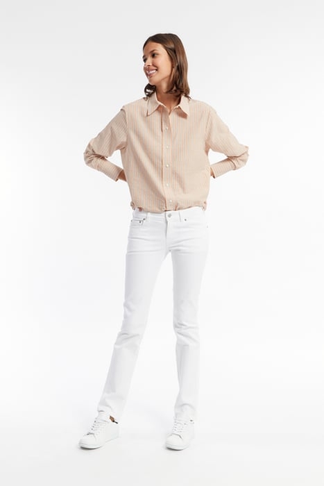 MAUREEN SHIRT ORANGE BLUE 1