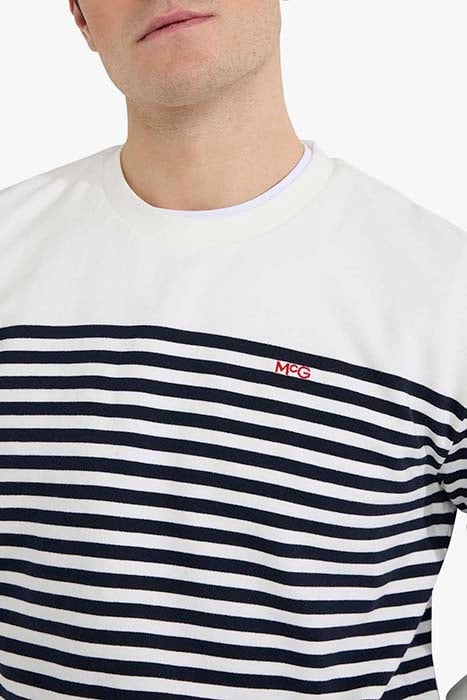 STRIPED SWEATSHIRT NAVY 6