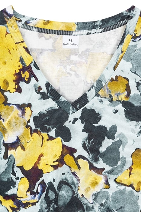 WOMENS MARBLE TOP BLUE 6