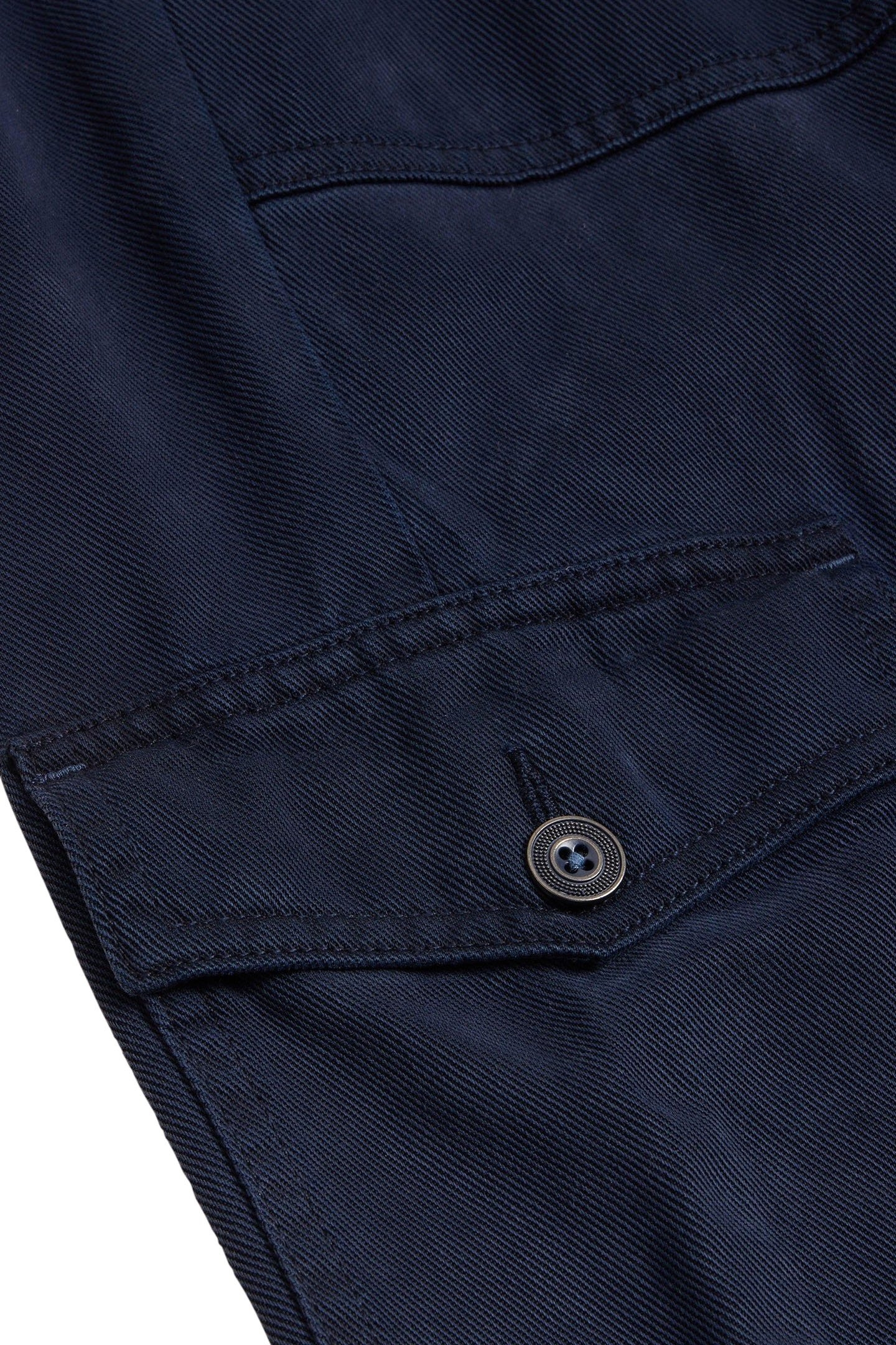 ARLO TENCEL CARGO TROUSER DARK NAVY 7