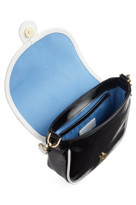 DEE SADDLE CROSS BODY BAG BLACK 3