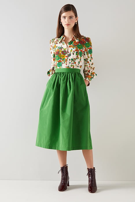 OLSEN JACQUARD NAN GREEN 1