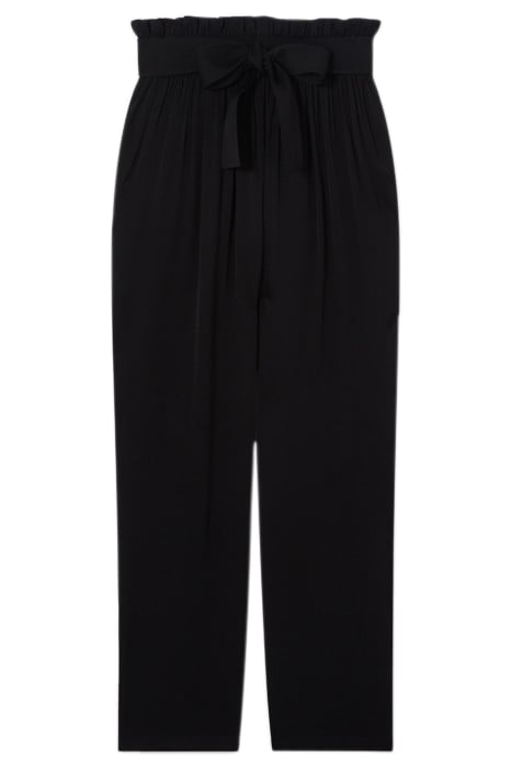 COCO TIE STRAIGHT JEANS BLACK 3