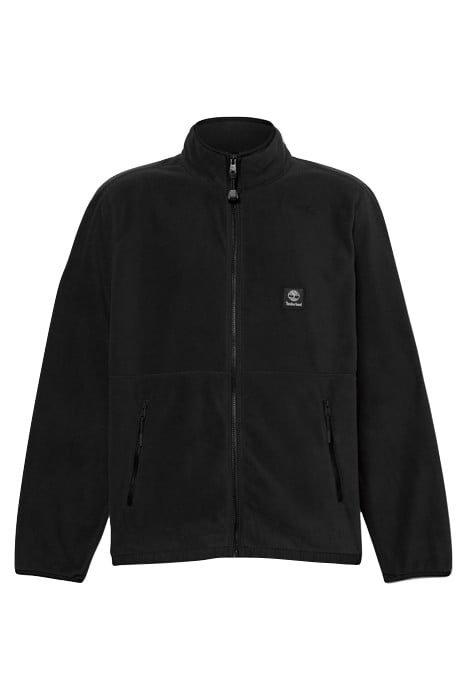 FULL ZIP POLAR FLEECE BLACK 4