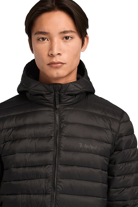 AXIS PEAK DURABLE WATER REPELLENT HOODED JACKET BLACK 5