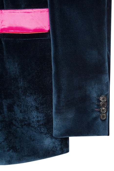 GENTS SLIM FIT 2 BTN JACKET GREYISH BLUE 7