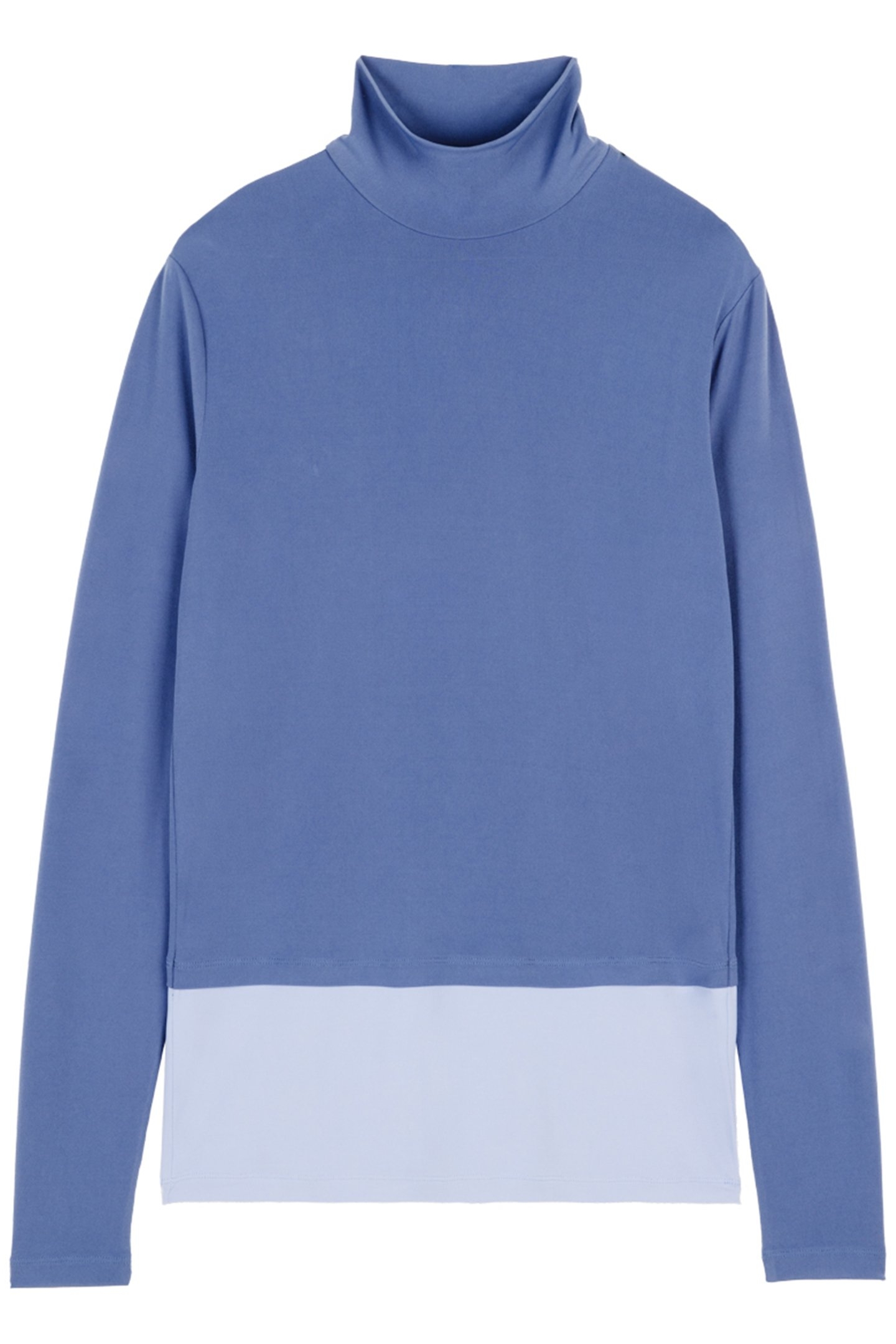 TOP COLOUR BLOCK LONGSLEEVE INDIGO BLUE-PURPLE IMPRESSION 3