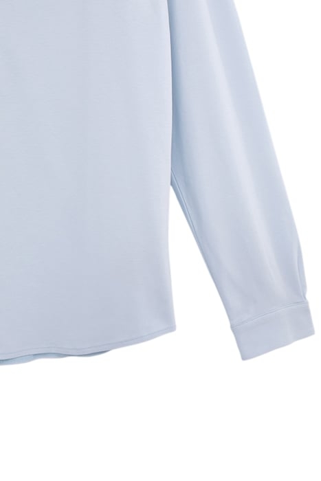 ABSOLUTE DRY SKY BLUE MESH REGULAR SHIRT 4