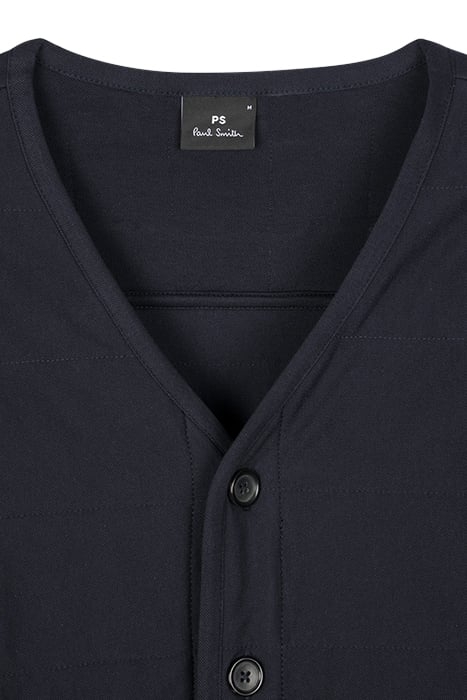 MENS JACKET QUILTED VERY DARK NAVY 8