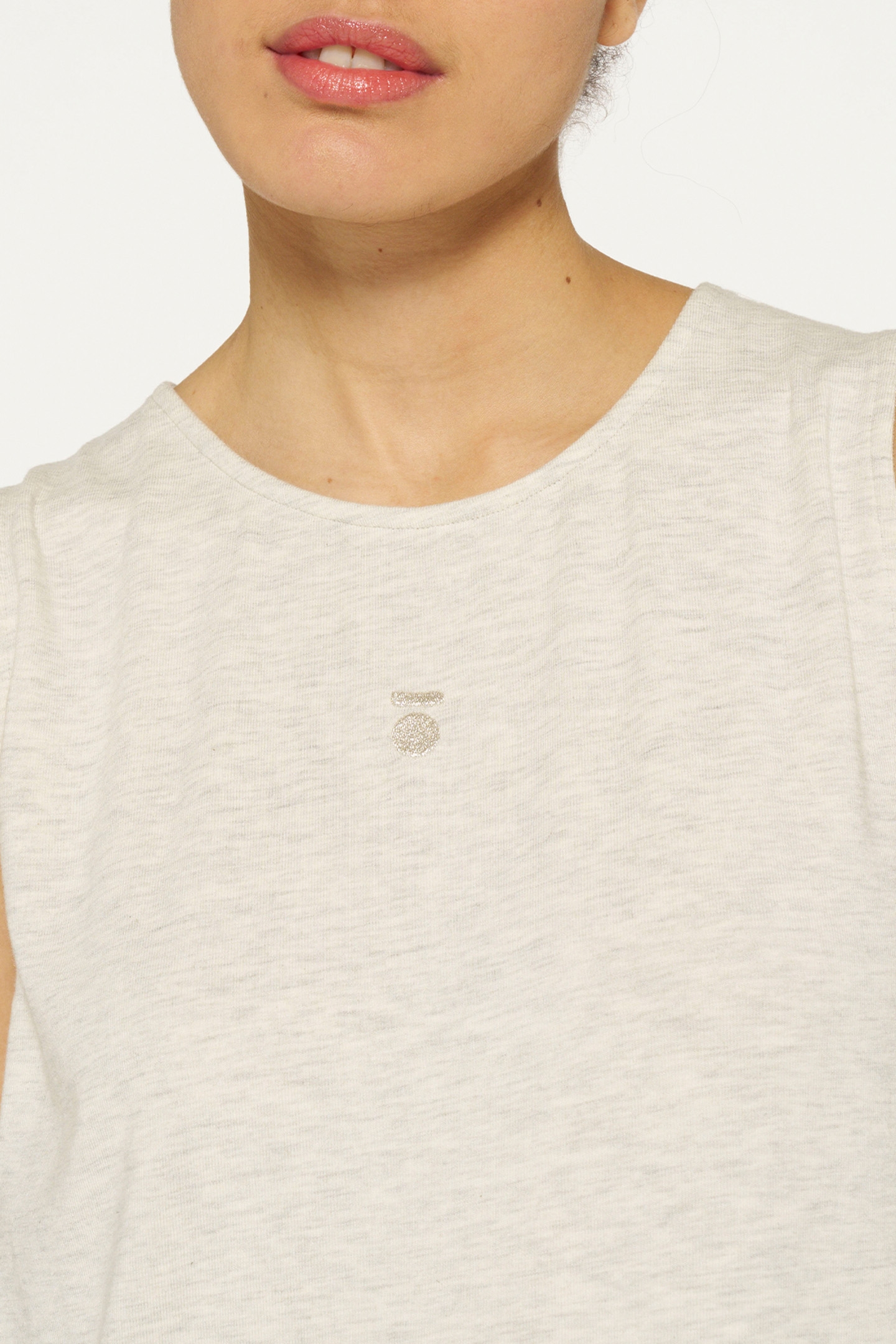 SOFT CINCH BACK DRESS SOFT WHITE MELEE 5