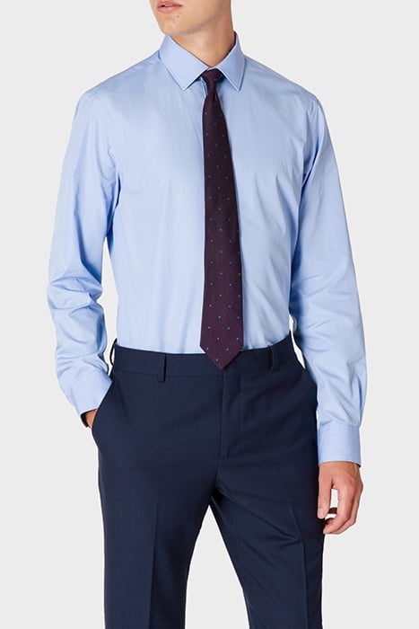 GENTS S/C TAILORED SHIRT BLUE 1