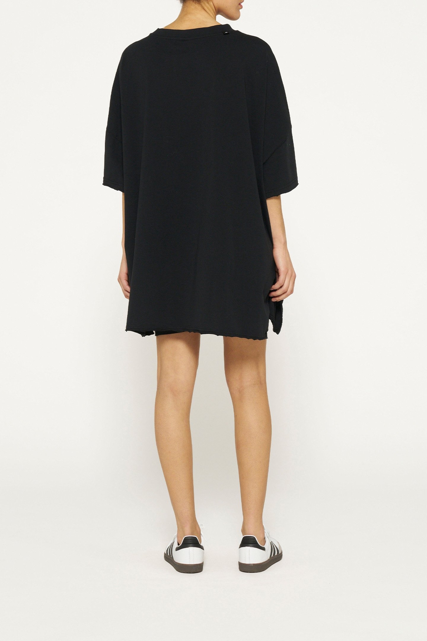 OVERSIZED TEE DRESS BLACK 2