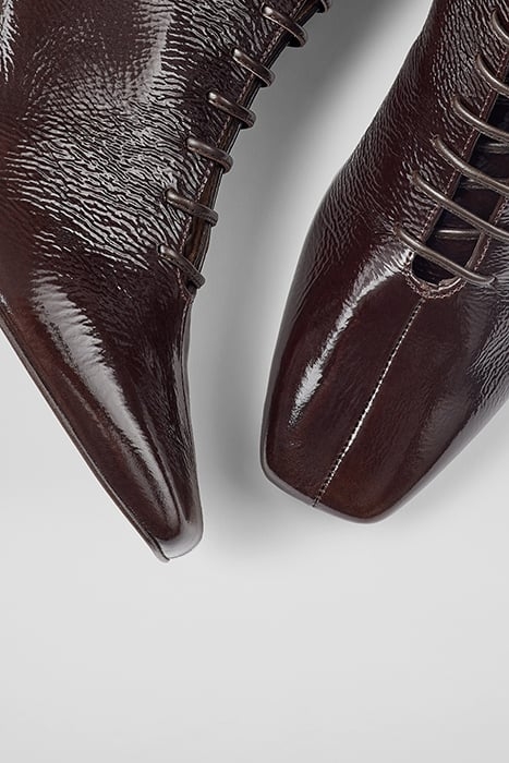 ARABELLA LACE BOOTS DARK CHOCOLATE 4