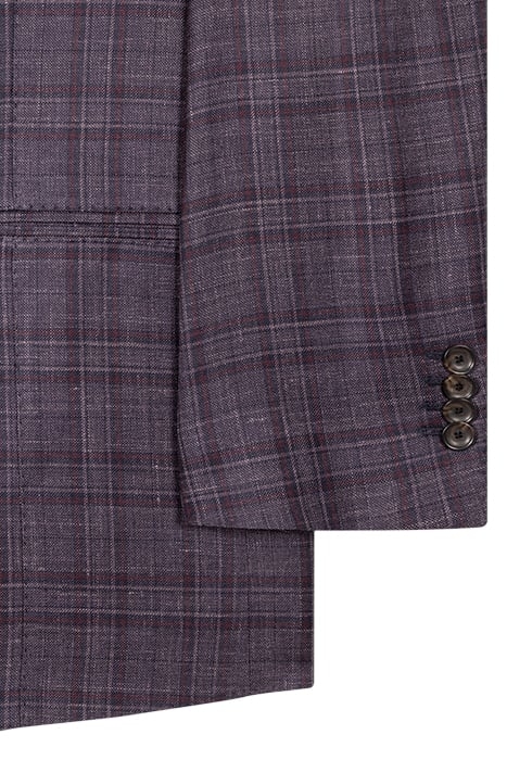 GENTS 2BTN JACKET DARK VIOLET 8