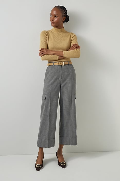 ROSALIND CARGO PANTS GREY 4